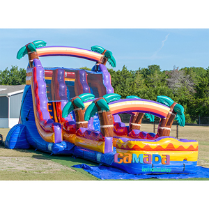 <span class=keywords><strong>2025</strong></span> thiết kế mới thương mại PVC trượt nước <span class=keywords><strong>Inflatable</strong></span> lớn đá cẩm thạch màu sắc với hồ bơi phong cách mới <span class=keywords><strong>Inflatable</strong></span> lâu đài - Product Image 2