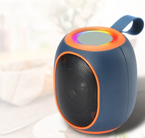 Mini haut-parleur Bluetooth portable sans fil pour extérieur, compatible avec les téléphones, avec caisson de basses - Product Image 1