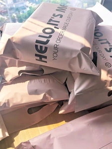 Thấp moq nhà máy bán buôn dày đóng gói túi biểu tượng tùy chỉnh Gradient màu cầm tay chuyển phát nhanh túi - Product Image 3