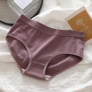 Đồ lót nữ hàng ngày chất lượng cao, thoải <span class=keywords><strong>m</strong></span>ái và thoáng khí - Đồ lót nữ <span class=keywords><strong>m</strong></span>àu trơn, lưng cao - Product Image 6