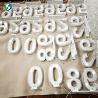 Letreros LED de Venta Directa de Fábrica, Letreros Acrílicos Iluminados LED, Letreros 3D Duraderos y de Ahorro de Energía