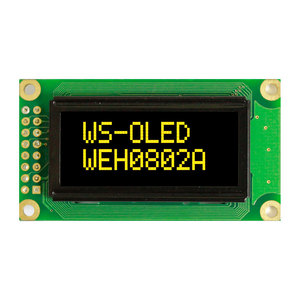 Pantalla OLED de 1.2 Pulgadas, 8x2 Caracteres, OLED WEH000802A, Temperatura de Funcionamiento -40°C ° C+80 ° Instrumento Industrial - Product Image 4