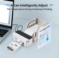 Imprimante d'étiquettes à code-barres Xprinter XP-D463B BT USB haute vitesse 4x6, imprimante thermique d'étiquettes d'expédition et d'adresses, en stock