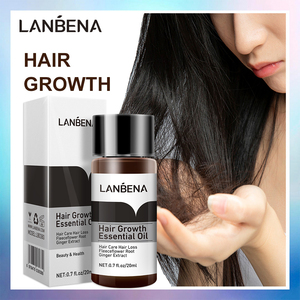 Sérum Huile Naturelle LANBENA pour la Croissance des Cheveux, Soin Épaississant, Traitement Anti-Chute pour Femmes et Hommes - Product Image 3