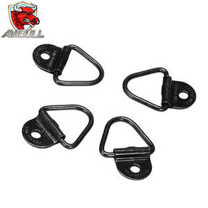 Ambull New Forged Cargo Tie Downs D Larrimage Ring Steel Boat Trailer Lashing Strap Cleat Anchor and Rope Cleat - Product Image 1