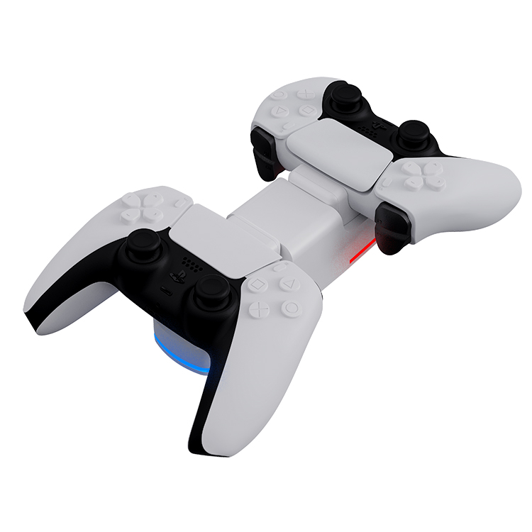 Высококачественная зарядная док-станция PS5, двойная зарядная подставка для контроллера Ps5