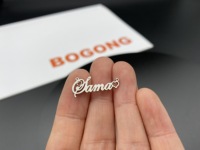 Machine de marquage Laser à fibre 100w pour magasin de bijoux en acier inoxydable, nom personnalisé, collier, bijoux personnalisés, coupe en acier inoxydable