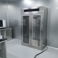 Armoire de désinfection industrielle OEM en acier inoxydable SUS304 pour vêtements et chapeaux, à ozone, couverture 10-50 m², pour salles blanches d'usines alimentaires