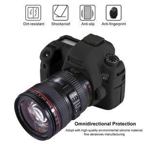 Étui de protection en silicone souple PULUZ de haute qualité pour appareil photo reflex numérique <span class=keywords><strong>Canon</strong></span> EOS <span class=keywords><strong>6D</strong></span> - Product Image 4