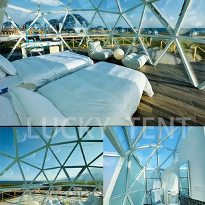 6 m7m cupola geodetica per <span class=keywords><strong>Glamping</strong></span> <span class=keywords><strong>di</strong></span> <span class=keywords><strong>lusso</strong></span> con pannello solido e vetro temperato in USA - Product Image 3