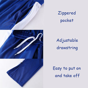 Tuta Sportiva da <span class=keywords><strong>Allenamento</strong></span> con Zip Intera per Uomo e <span class=keywords><strong>Donna</strong></span>, in Nylon per Streetwear, Personalizzabile, per Jogging e Calcio, Set Riscaldamento - Product Image 5