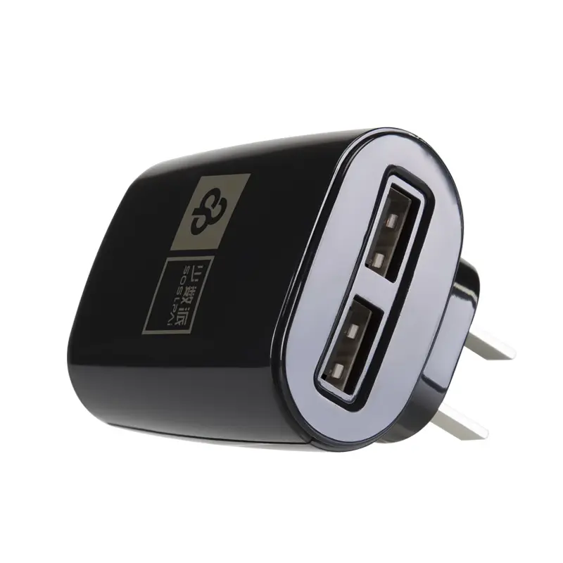 High efficiency double usb charger portable auto usb charger