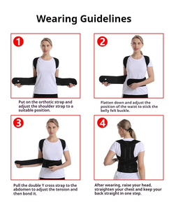 <span class=keywords><strong>Support</strong></span> de cadre en acier fixation dorsale correction de la posture ouverture des épaules correction anti-bossu correcteurs de la posture dorsale