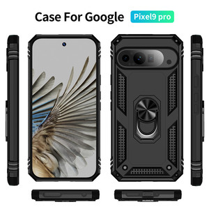 Venta al por mayor Gran oferta nueva funda <span class=keywords><strong>de</strong></span> teléfono anticaída magnética para Google Pixel 9 Pro, funda <span class=keywords><strong>de</strong></span> teléfono con soporte <span class=keywords><strong>de</strong></span> anillo para Google Pixel 9 - Product Image 6