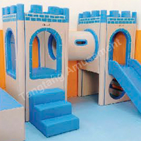 Aire de jeux intérieure pour tout-petits, petite structure de jeu souple pour la maison ou la garderie, équipement de jeu d'intérieur pour enfants