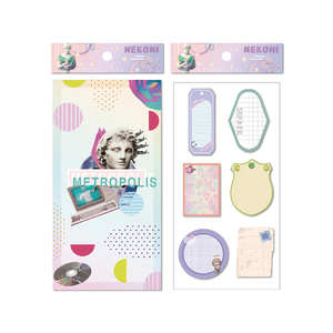 Autocollants pour Scrapbook nekri 2 pièces, étiquette esthétique originale, décoratif, pour journal à Double main - Product Image 5