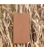 Portefeuille en cuir PU personnalisé A6 A7 à feuilles mobiles, organisateur de classeur de budget, planificateur mince