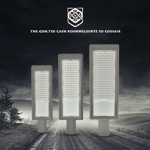 Promotion <span class=keywords><strong>Lampadaire</strong></span> LED extérieur avec télécommande, style ancien, pour jardin et route, IP65, 50W 100W 150W 200W, corps en aluminium, alimentation CA - Product Image 3