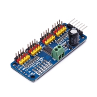 Módulo de Driver-I2C PCA9685 para arduino o Raspberry pi, 16 canales, 12 bits, PWM/Servo