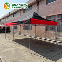 Carpa Personalizada Plegable de 10x20 pies (3x6 m), Resistente, con Marca Personalizada para Exposiciones Corporativas y Ferias Comerciales