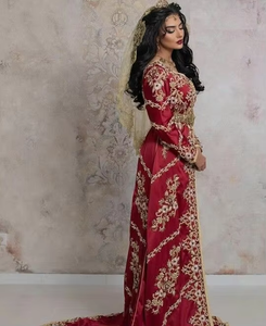 Designer <b>Kaftan</b> <b>Dress</b> | Elegant Floor-Length Wedding & Party Wear with Heavy Zardozi Embroidery - Product Image 3