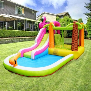 New Blessing Backyard Home Used Kids Toys <b>Inflatable</b> Bounci Water Slide <b>House</b> Bouncing Jumping Castle NB- 93005 Backyard Home Us - Product Image 2