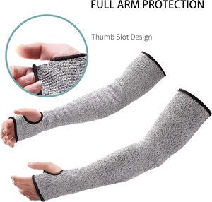 Manches <span class=keywords><strong>anti</strong></span>-<span class=keywords><strong>coupure</strong></span> avec trou pour le pouce, <span class=keywords><strong>protection</strong></span> des <span class=keywords><strong>bras</strong></span>, résistantes aux morsures, pour peaux fines, <span class=keywords><strong>anti</strong></span>-abrasion, <span class=keywords><strong>protection</strong></span> des <span class=keywords><strong>bras</strong></span> pour le jardin et la cuisine - Product Image 4