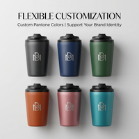 Gobelet isotherme en acier inoxydable Kingze 8oz 12oz avec logo personnalisé, double paroi, isolation sous vide, tasse à café, mug de voyage pour cadeaux d'entreprise