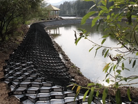 Géocell en HDPE XJH - Respectueux de l'environnement - Pour murs de soutènement, allées et construction routière - Garantie de plus de 5 ans