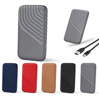Vente en gros de nouveaux disques durs externes SSD portables en plastique 4TB/2TB/1TB ; Interface USB-C/Type-C haute vitesse pour ordinateurs