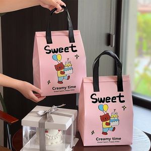 Emballage thermique à emporter en aluminium alimentaire réutilisable sur mesure, sac en tissu non tissé avec taille personnalisée - Product Image 6