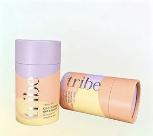 Biodegradable Kraft Paper Tube Custom Packaging <b>Container</b> for Beauty Products <b>Perfume</b> Essential Oil - Product Image 4