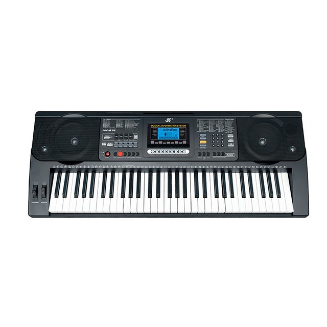 MK-812 Electronic Organ Keyboard 61 Keys Lighting Piano Keyboard E.piano