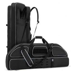 Sac de rangement pour arc et flèches de chasse, de haute qualité, personnalisable, durable, lavable, avec poche à sangle de sac à dos et rembourrage, pour la chasse - Product Image 1