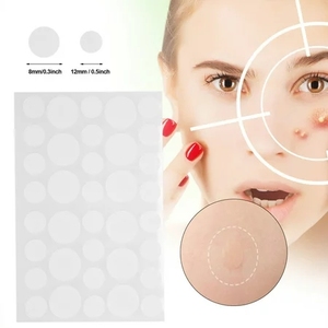 Han Er Xi Hydrocolloid Tea Tree Oil &amp; Salicylic Acid Acne Pimple Patches Round Shape Face Blemish Clearing All Skin Types - Product Image 1