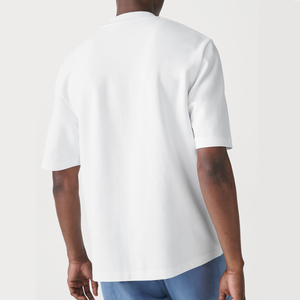 T-shirt de luxe unisexe, coupe ample et oversize, 100% coton, uni, design épuré, style streetwear, grammage lourd, pour hommes, pour la fabrication - Product Image 2