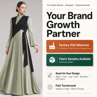 Elegante schwarze Kleider für Damen, weinrotes, lässiges Kleid, dezentes muslimisches Abaya-Kaftan-Kleid für Frauen