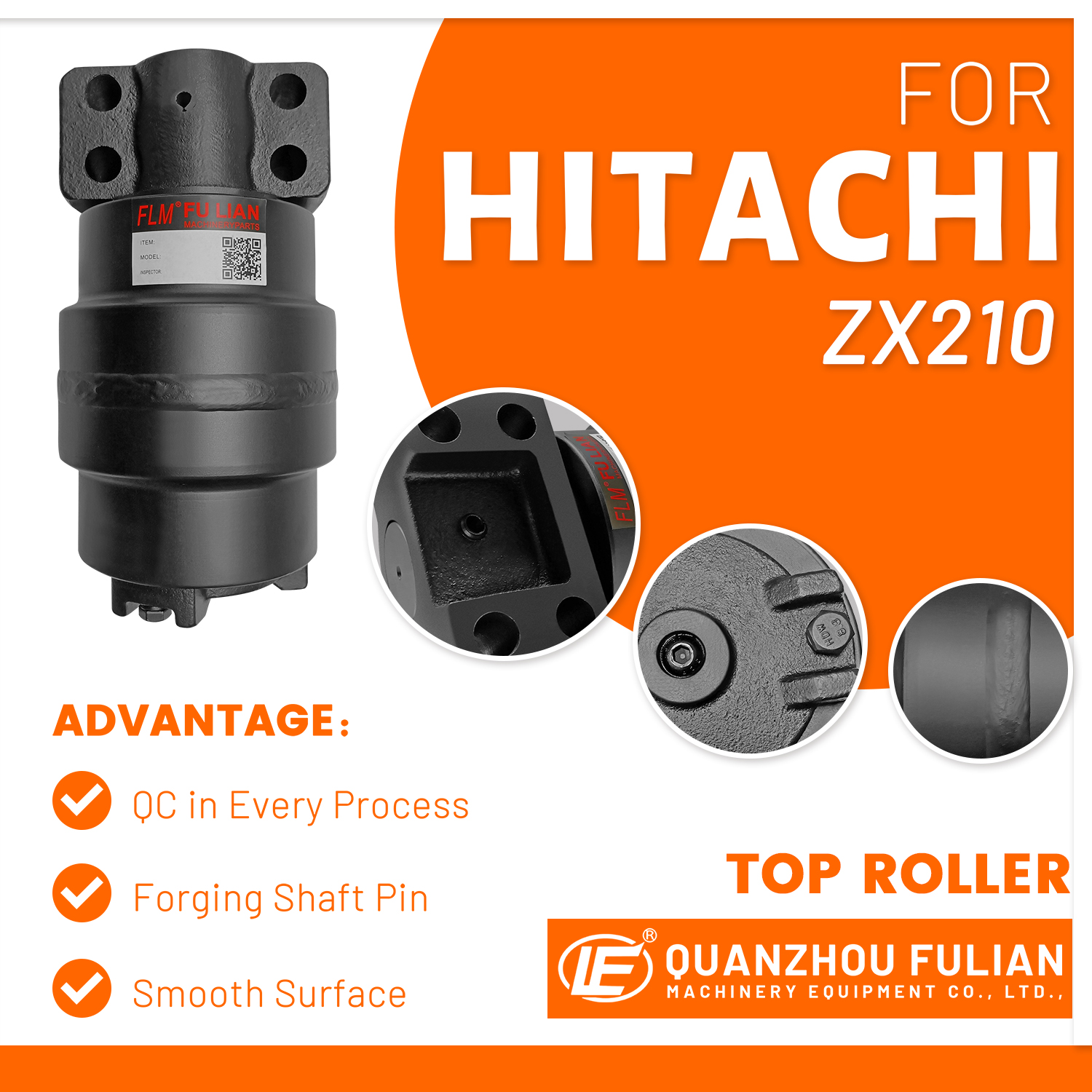 For Hitachi ZX210 - Top Quality Excavator Undercarriage Parts