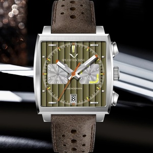 Relojes de Hombre de Moda, Novedades 2025, Más Vendidos, de Acero Inoxidable, con Cronógrafo de Cuarzo Japonés VK63 - Product Image 1