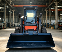 Mini-chargeuse compacte professionnelle certifiée CE pour la construction agricole et paysagère efficace