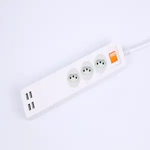 2021 NEW product power strip smart wifi enabled plug with energy monitoring Brazil power strip