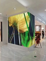 Module LED souple P1 P2 P2.5 P3 P4mm pour extérieur et intérieur, cylindre flexible, publicité intérieure, cercle incurvé personnalisé, mur LED rond