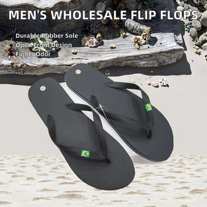 <span class=keywords><strong>Chanclas</strong></span> de Hombre <span class=keywords><strong>Brasileñas</strong></span> de PE, Ligeras, Resistentes, Calzado de Verano Impermeable con Impresión Personalizada - Product Image 5