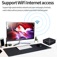 Mini-ordinateur YINGCHI Win10/11 Pro, processeur Core I5 4200U 4210Y I7 4500U, RAM DDR3, Type-C, carte SD, DP+HD, 2 LAN, matériel et logiciel informatiques