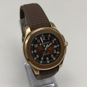 Montre automatique SEILOCE NH35 à mouvement mécanique, bracelet en caoutchouc et acier inoxydable, montre carrée de luxe pour homme, vente en gros - Product Image 3