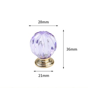 Colored <strong>Knobs</strong> for Living Room <strong>Bedroom</strong> Other Spaces-Glass Acrylic Wardrobe Drawer Dresser Bathroom Hotel Apartment Dining - Product Image 5