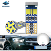 Led T10 4014 Chip Qualität Warm weiß blau gelb 6000k Automobilinnenraum-Daylights T10 Led