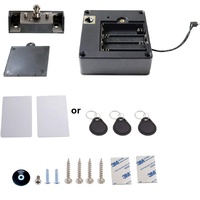 Serrure de sauna invisible, serrure de placard électrique intelligente à carte EM, serrure de casier RFID, serrure de tiroir RFID dissimulée pour bracelet RFID