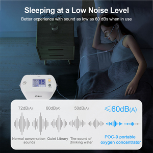 OLV-POC9 ô liu nhẹ oxigen Máy phát điện 1L <span class=keywords><strong>2L</strong></span> nhỏ oxygene tập trung 3L 4L 5L oxy tập trung xách tay mini - Product Image 5