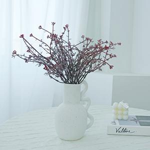 หญ้าดอกกุหลาบเทียม ความยาวประมาณ 40 ซม. จำลองช่อดอกไม้วัสดุเสริม - Product Image 1